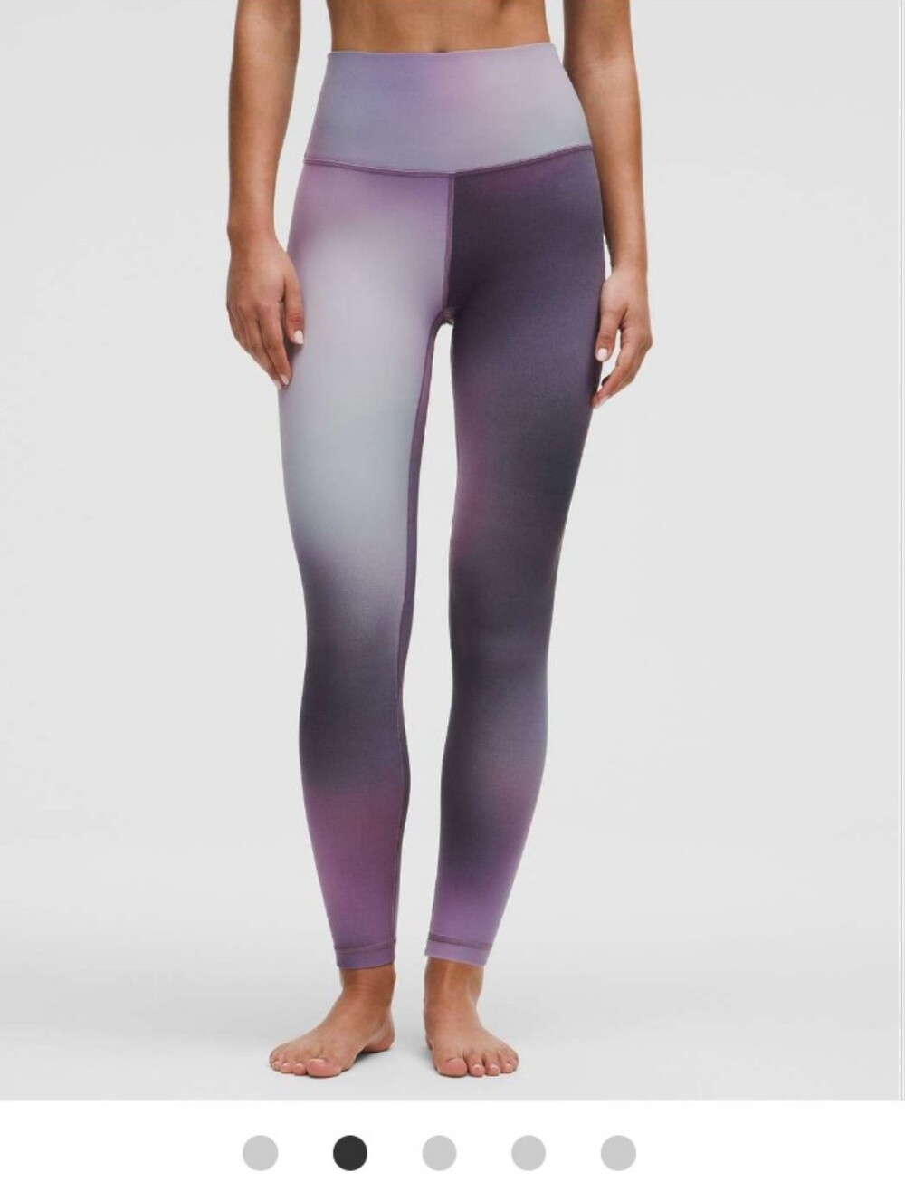 Lululemon Align High-Rise Pant 25" Aurora Haze Purple Multi Size 4